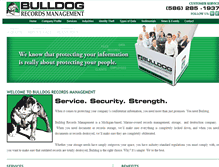 Tablet Screenshot of bulldogrm.com